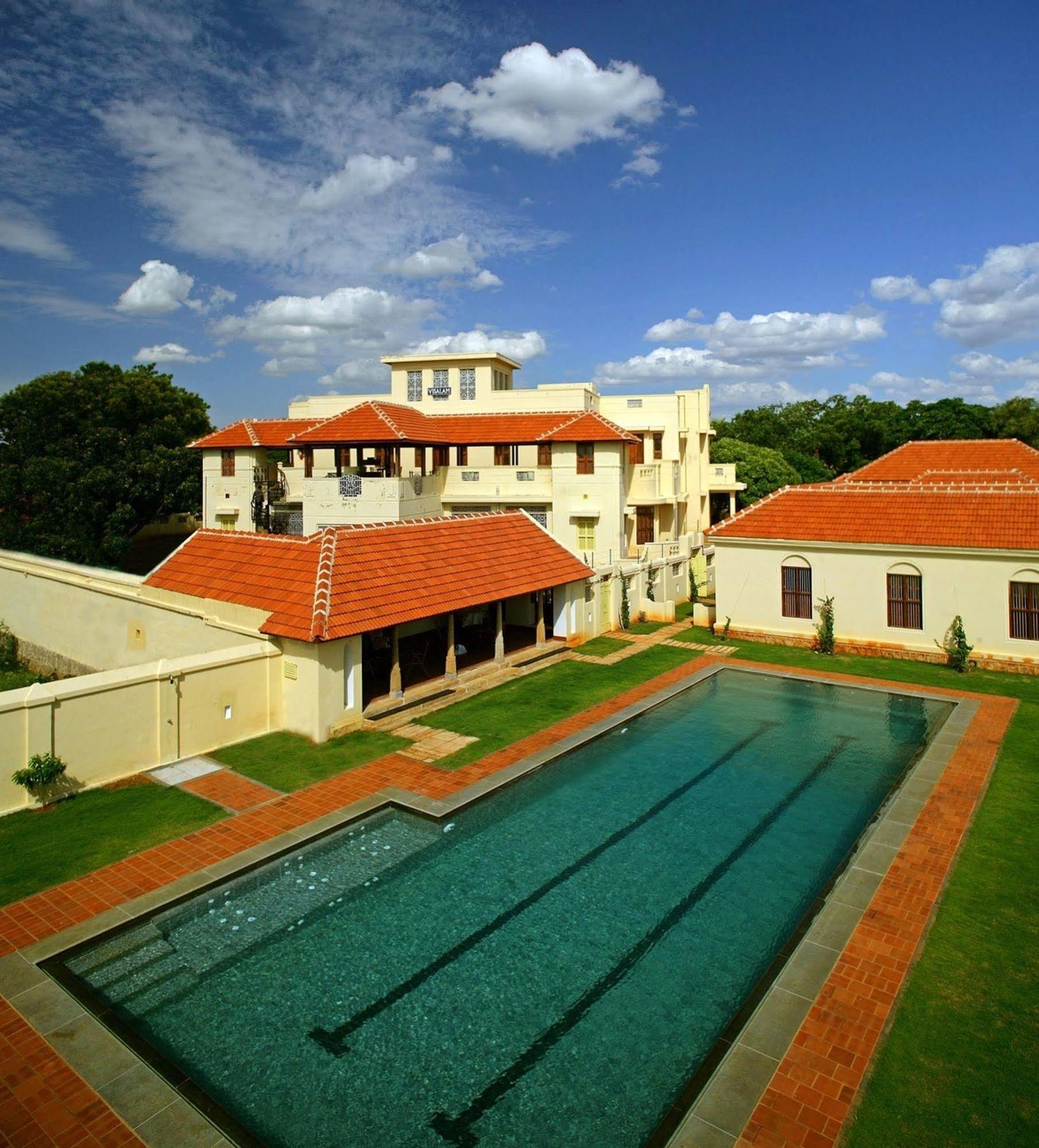 Visalam Chettinad Palace - A Cgh Earth Experience Kānādukāttān Exterior foto